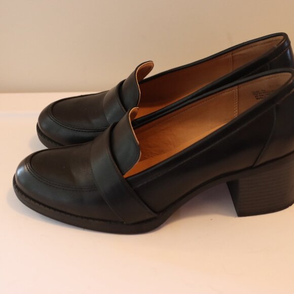 Wonderly Leah Black Loafers Size 9 Man Made Office Casual - Picture 3 of 12